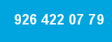 926 422 07 79 926 422 07 79